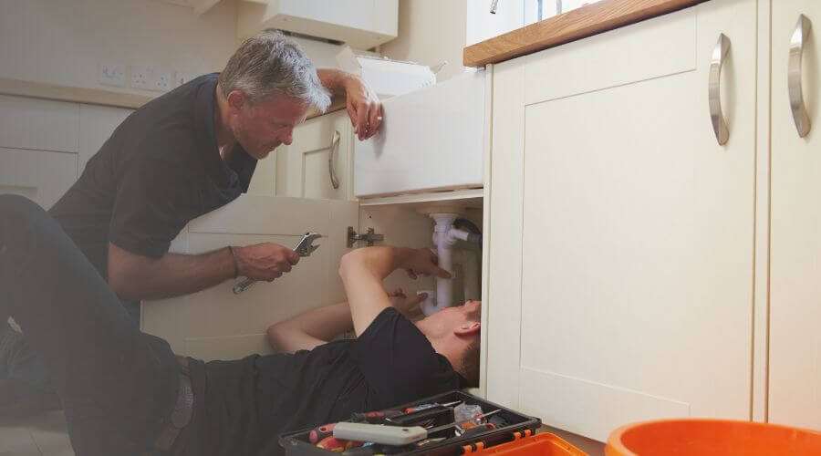 Professional burst pipe repair services in Woodson, TX